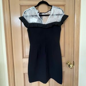 Sandro black dress
